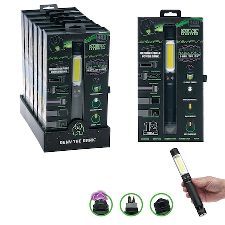 Promier Products Kodiak Kommuter Plasma Torch and Utility Light K-PLASMATSK-6/12